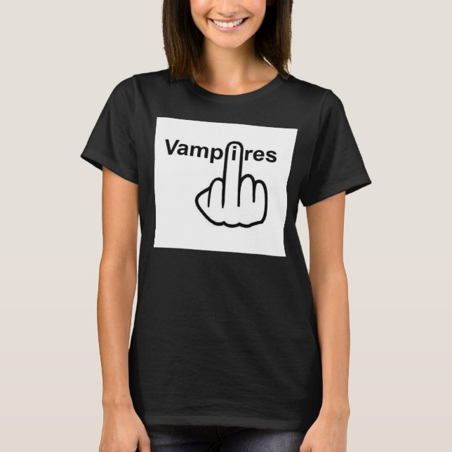 Volteo de vampiros de camiseta (Anverso)