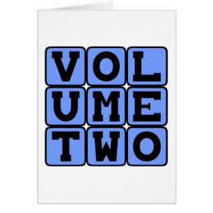 Volumen Dos, Segundo Volumen