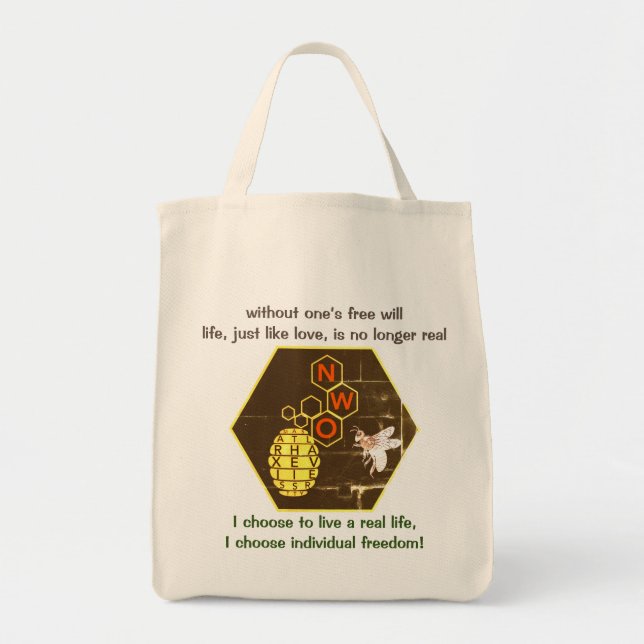 Voluntad libre = bolsa de vida real (Frente)