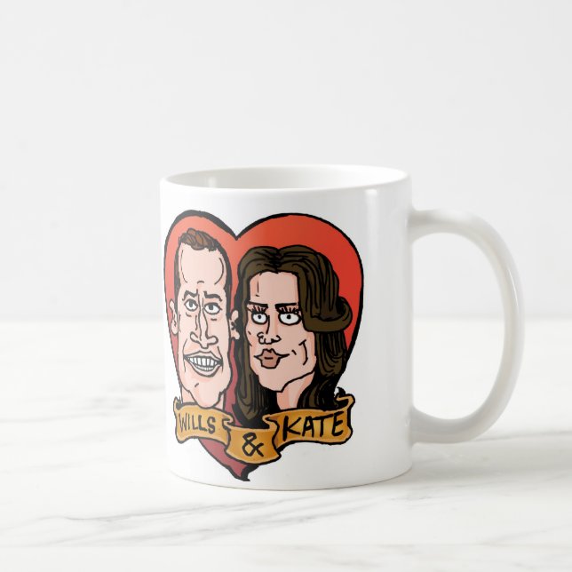 Voluntades y taza de Kate (Derecha)