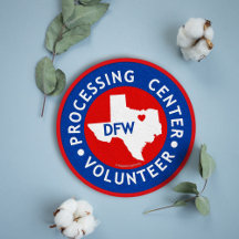 Voluntario del Centro de Procesamiento: DFW, parch