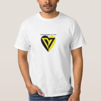 Voluntaryism es amor - camiseta