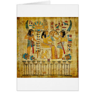 Voluta Heirogliphics de la tapicería de Egipto