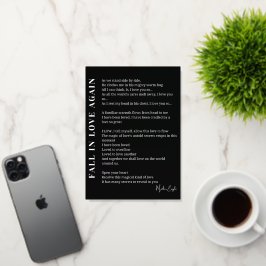 Volvamos a enamorarnos de la poesía