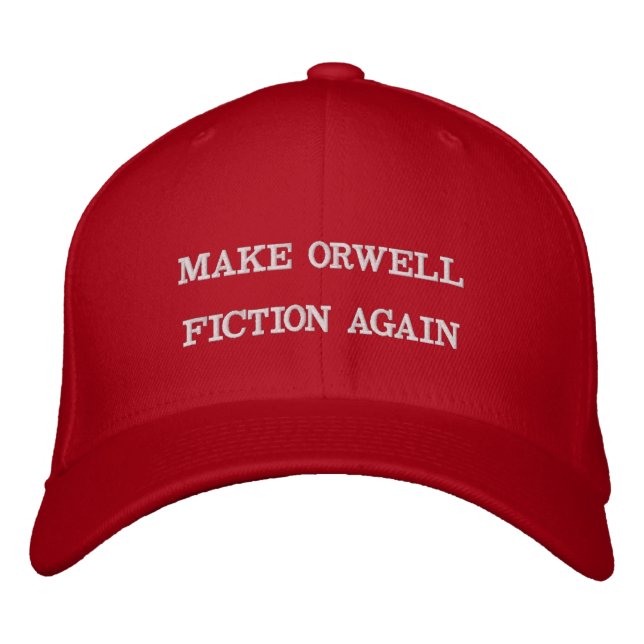 Volver a hacer Gorra a Orwell Fiction (Anverso)