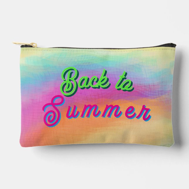 Volver a la bolsa de accesorios pequeña de verano (Anverso)