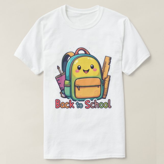 Volver a la camiseta del Personalizado escolar (Diseño del anverso)