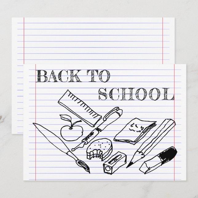 Volver a la escuela (Anverso / Reverso)