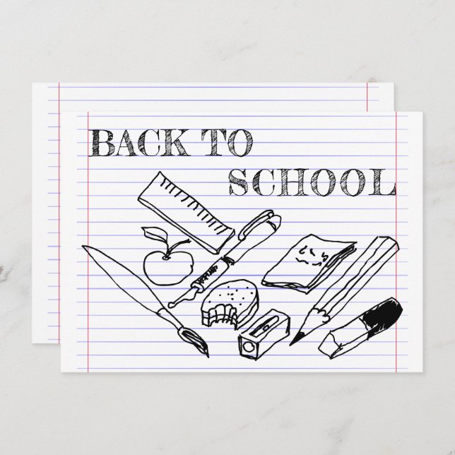 Volver a la escuela (Anverso / Reverso)