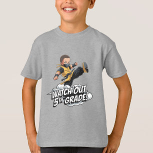 Volver a la escuela, camiseta de quinto grado