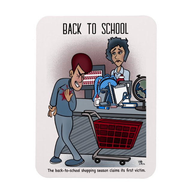 Volver A La Escuela Comprar Imán Flexible (Vertical)