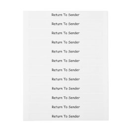 Volver a la etiqueta de dirección de Wraparound de