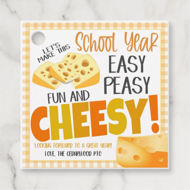 Volver a la etiqueta de regalo escolar (Anverso)