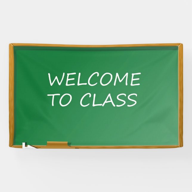 Volver a la pancarta escolar (Horizontal)