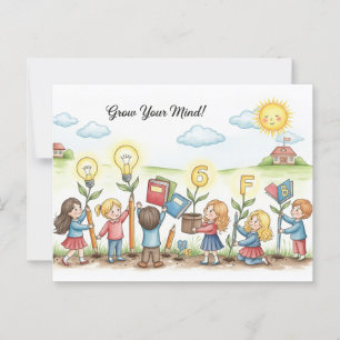 Volver a la postal escolar