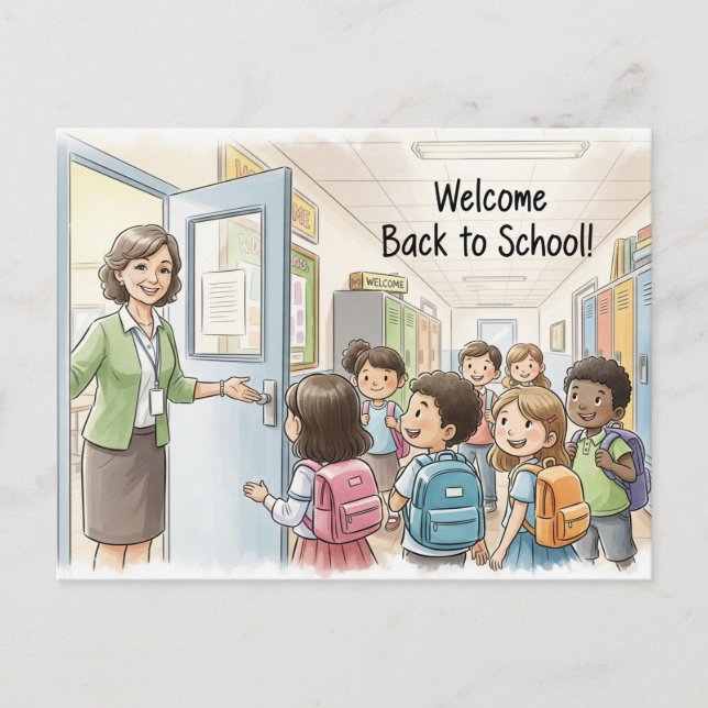 Volver a la postal escolar (Anverso)