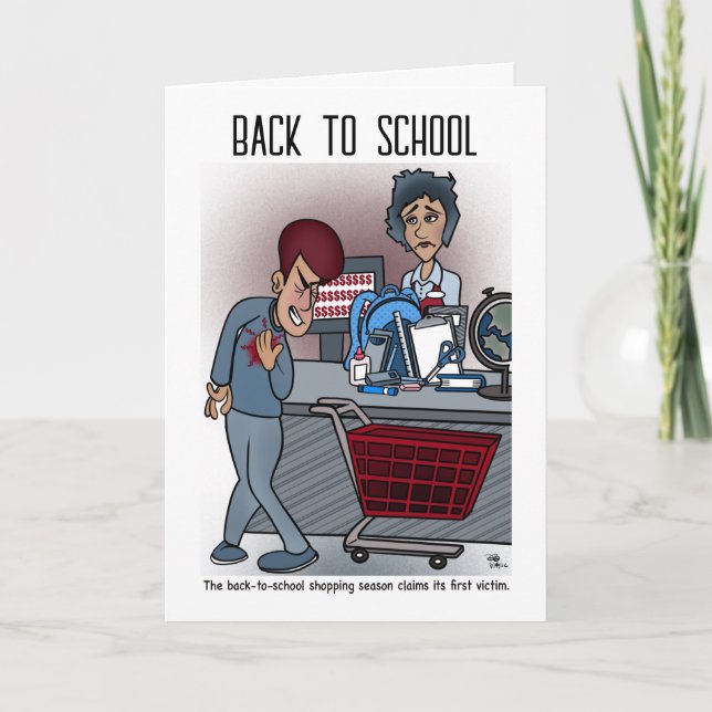 Volver A La Tarjeta De Saludo De La Escuela (Anverso)
