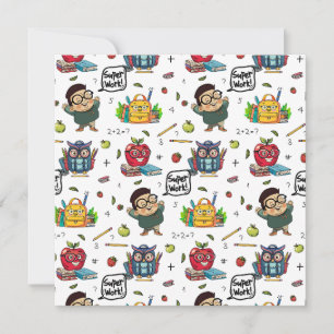 Volver a la tarjeta plana escolar