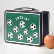Volver al cole infantil personalizado Soccer Green