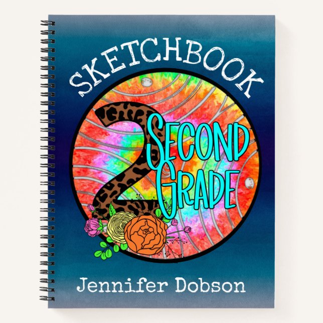 Volver al cuaderno de segundo grado escolar (Anverso)