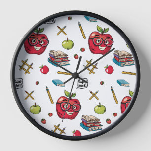 Volver al reloj de pared escolar