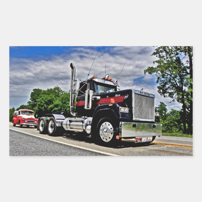 Volver En Pegatinas De Superliner Negro (Anverso)