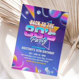 Volviendo a la invitación a la fiesta de cumpleaño