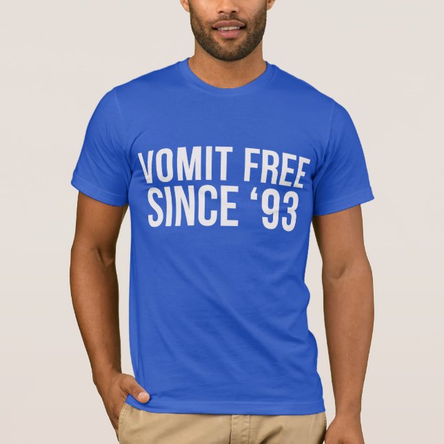 Vómito libre desde 'la camiseta 93 (Anverso)