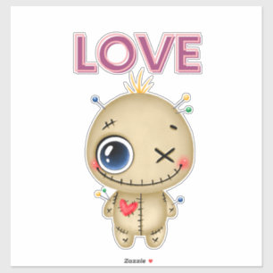 Voodoo Doll Pegatina