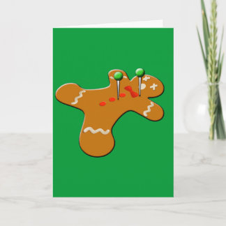 Voodoo Gingerbread Hombre Navidad Humor