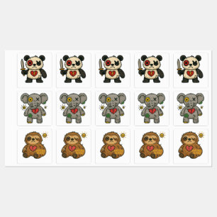 Voodoo Pegatina Pack - Broken Hearts Crew Vol.1