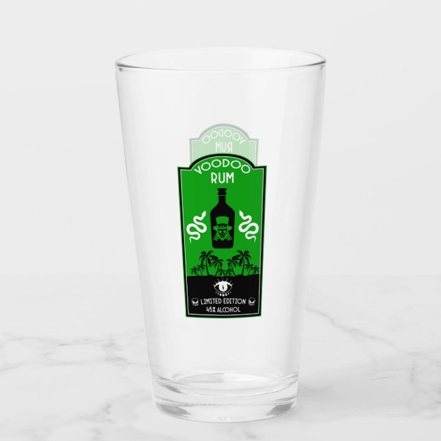 Voodoo Rum caribeño (Anverso)