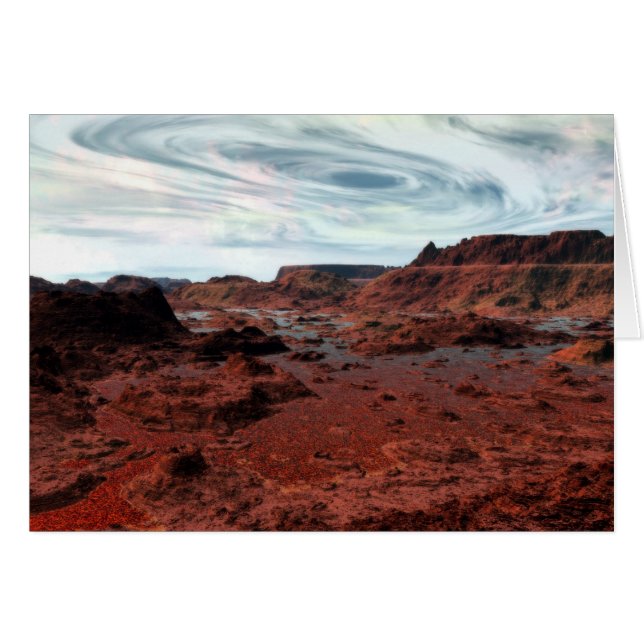 Vórtex volcánico (Anverso (Horizontal))