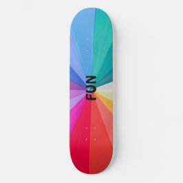 VÓRTICE DE COLORES 8,5" SKATEBOARD
