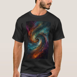 Vórtice Infinito | Camiseta de Flujo Abstracto