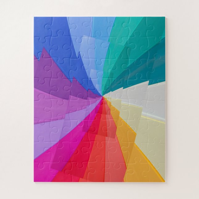 vórtices multicolores en Rompecabezas (Vertical)