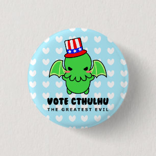 Vota a Cthulhu por el botón del presidente