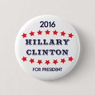 Vota a Hillary Clinton por el botón del presidente