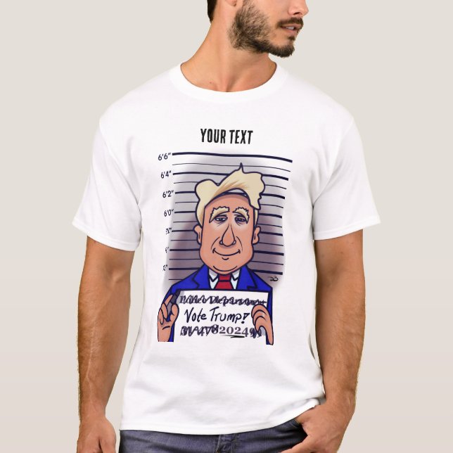 Vota a la camiseta blanca de Trump (Anverso)