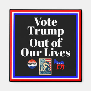 Vota a Trump fuera del imán de nuestras vidas