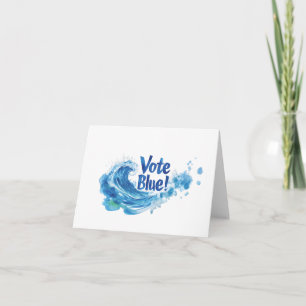 ¡Vota azul!