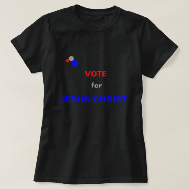 "Vota" / camiseta de mujer (Diseño del anverso)