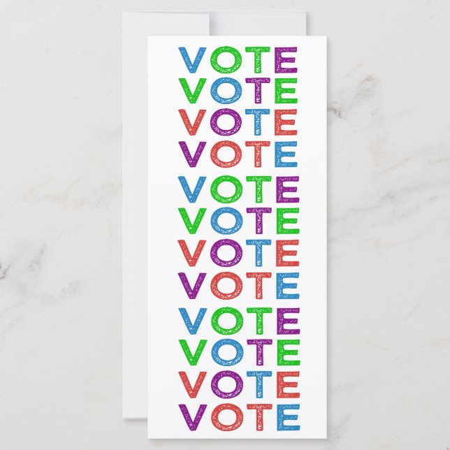 VOTA en Multicolores (Anverso)