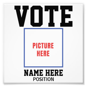 VOTA FOTO PERSONALIZA NOMBRE