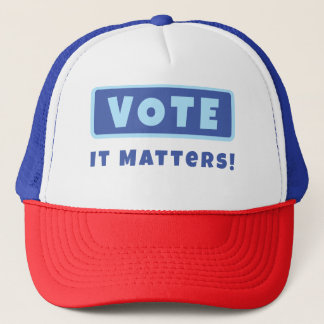 ¡Vota, Importa! Gorra de béisbol