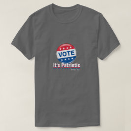 Votación: Es patriótico - Una camiseta de MisterP