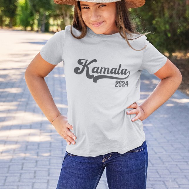 Votación Kamala Harris 2024 Camiseta De Niños De V (Subido por el creador)