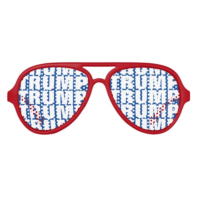 Votante de TRUMP fiesta sombras gafas de sol (Anverso)