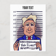 Votar a la postal de Trump