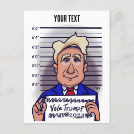 Votar a la postal de Trump